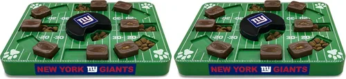 Vista 7 de Pets First NFL Indianapolis Colts Rompecabezas interactivo para perros - Juego de rompecabezas y premios para perros (Paquete de 2)