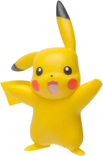 Vista 5 de Pokemon ACCIÓN DE BATALLA DE LA ESPADA Y ESCUELO NUEVO Figura 2 Paquete - Pikachu y Grookey Figuras de 2 pulgadas Pikachu & Rooky