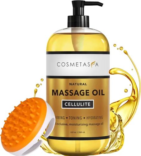 Vista 13 de Cosmetasa - Crema caliente para celulitis, 87% orgánica, gel de masaje natural para sudar estómago, abdomen, vientre, dolor de articulaciones