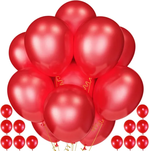 Vista 34 de 120 unidades de 5 pulgadas de globos plateados metálicos, globos de látex plateados metálicos cromados, globos mini pequeños para decoraciones