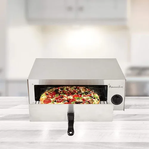 Vista 9 de Professional Series PS75891 - Horno de pizza y horno de aperitivos congelados, acero inoxidable