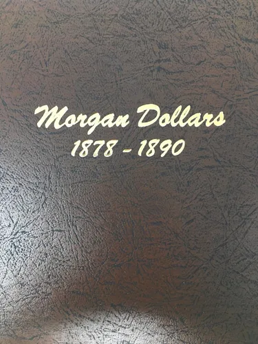 Vista 3 de Dansco Álbum de monedas del dólar de Morgan US 1878 - 1890 #7178