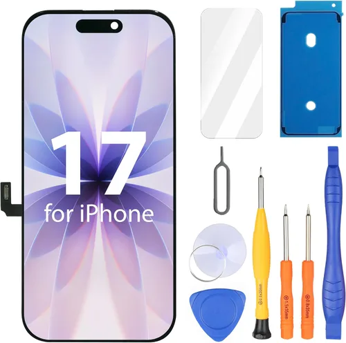 Vista 8 de Ayake Reemplazo de pantalla para iPhone 12 Mini, pantalla LCD FHD de 5.4 pulgadas y digitalizador táctil, True Tone programable, Face ID permanece