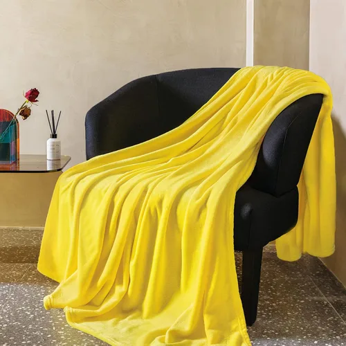 Vista 10 de JIAHANNHA Manta de forro polar de franela (50 x 60 pulgadas), manta beige para sofá o cama, 280 GSM, manta de felpa súper suave, acogedora y ligera