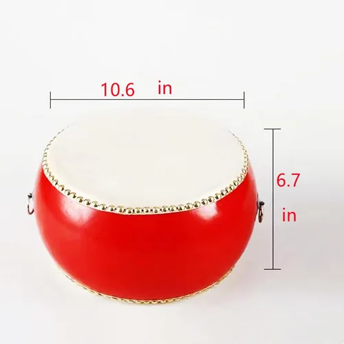 Vista 6 de Tambores Percusión Tambor Chino Tambor Mano Pandereta Taiko Bongos Regalos Musicales Instrumentos Para Niños Conjunto de Aprendizaje Sensorial Niño