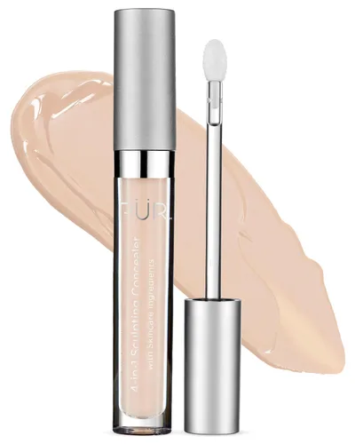 Vista 12 de PÜR MINERALS 4-in-1 Sculpting Concealer for Women - Conceals, Brightens, Plumps & Corrects - Hydrating & Moisturizing Makeup Concealer with Medium