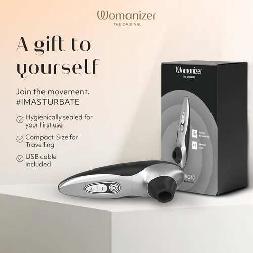 Vista 8 de Womanizer Pro40 - Potenciador del placer sensual. Negro