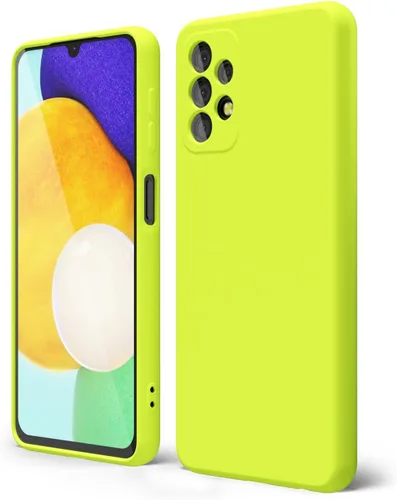 Vista 137 de oakxco Funda para teléfono Samsung Galaxy A12 con agarre de silicona líquida, linda delgada fina suave cubierta de gel de goma TPU lisa para mujeres