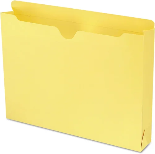 Vista 10 de Smead File Jacket, Reinforced Straight-Cut Tab, 2" Expansion, Letter Size, Blue, 50 per Box (75562) (Pack of 4)