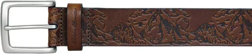 Vista 3 de Eddie Bauer Men's Casual Jean Leather Belts in Black, Brown, and Tan, Multiple Sizes