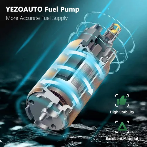 Vista 5 de Bomba de combustible de 4 cables 12 V para Suzuki Marauder VZ800 Kawasaki Vulcan 1500 Voyager XII 1500 L ZG1200B VN1500 49040-1063 15100-21E01