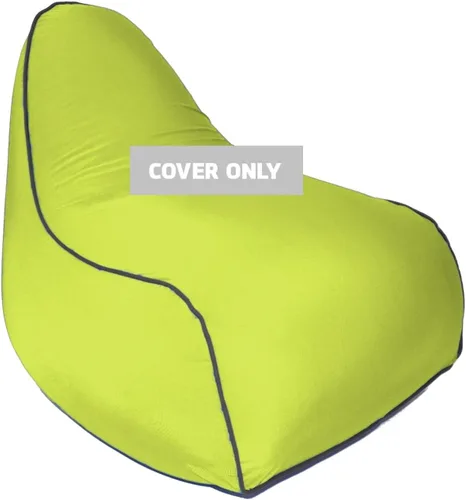Vista 4 de Yogibo Zoola - Funda de repuesto para puf para exteriores, resistente al agua, extraíble, lavable, cítricos