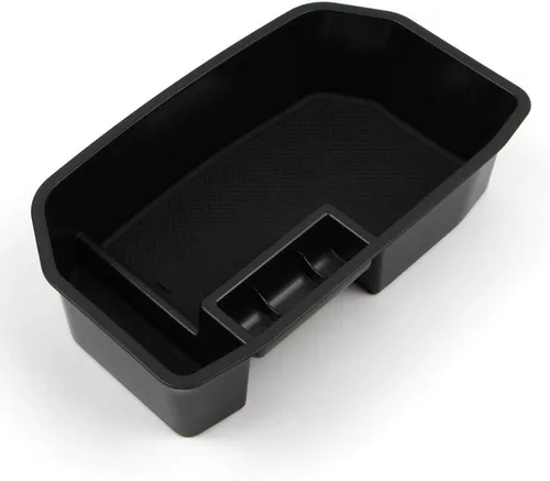 Vista 3 de Dreamseek Organizador de consola central compatible con Toyota Land Cruiser LC200 2008-2020 Interior reposabrazos caja de almacenamiento bandeja