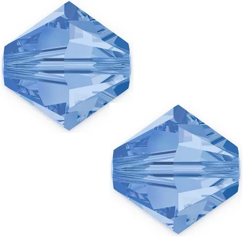 Vista 25 de Adabele - 200 cuentas de cristal bicono sueltas y facetadas pequeñas de 0.16 pulgadas, color ámbar, compatibles con cristales de Swarovski 5301/5328