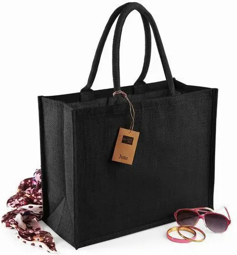 Vista 3 de Westford Mill Bolsa de compras clásica de yute 21 litros