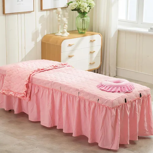 Vista 2 de Dioche Cojín de soporte para el cuello en forma de U suave para sala de spa, mesa de masaje, cama, almohada para la cara, cojín de cuello