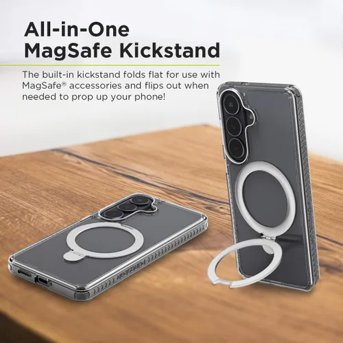 Vista 2 de PureGear Funda para Samsung Galaxy S26 (2026), compatible con carga MagSafe, resistente a los arañazos y protección duradera, funda Galaxy S26