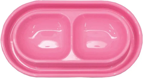 Vista 9 de Plato para gatos y gatos y cachorros, comedero para mascotas, color gris, S Ant Proof Cat Food Bowl, No Spill Dish, Outdoor Feeding, Deep Wide