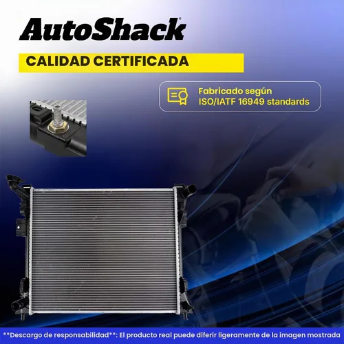 Vista 7 de Radiador AutoShack para Dodge Charger 2023