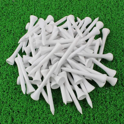 Vista 7 de Crestgolf Camisetas profesionales de golf de madera de lujo de 2 1/8 pulgadas, 100 piezas