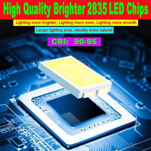 Vista 7 de Neon LED Strip Lights, Double-Side Lighting 3.3FT AC 110V-130V Super Bright Rope Light Sign String Waterproof for Outdoor Commercial Lighting