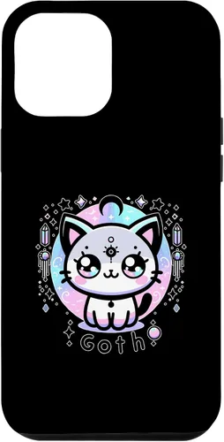 Vista 6 de iPhone 15 Kawaii Pastel Cat Ouija Creepy Occult Aesthetic Case