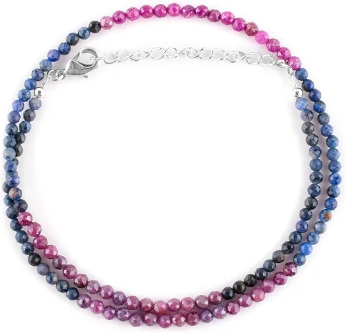 Vista 15 de Natural Multicolor Gemstones Beaded Choker Necklace for Women