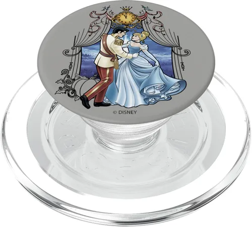 Vista 8 de Disney PopSockets PopGrip de Cenicienta Prince Charming Love Portrait PopSockets - Agarre intercambiable para teléfonos y tabletas