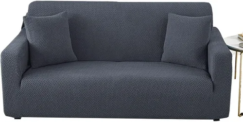 Vista 20 de Funda elástica para sofá de 3 plazas, funda protectora para sofá de 3 plazas, fundas elásticas para sofá de 2/3 plazas, fundas protectoras de sofá