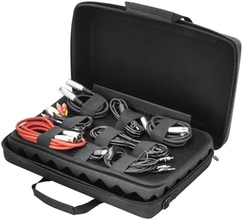 Vista 4 de Odyssey alphaTheta DDJ-FLX2 - Carcasa moldeada de EVA con compartimento de gestión de cables