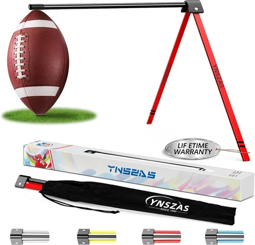 Vista 9 de 𝙉𝙀𝙒 Pateador de Fútbol, Soporte Portátil para Gol de Campo, Compatible con Todas las Tallas de Fútbol, Equipo de Entrenamiento y Práctica de Fútbol