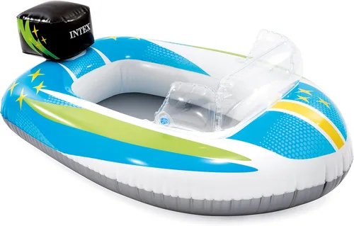 Vista 4 de Intex Pool Cruiser - Aufblasbare Babysitz/Schwimmboot, Modelo Sortiert