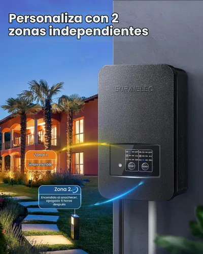 Vista 4 de SURAIELEC Transformador de paisaje de baja tensión 200W, 2 zonas