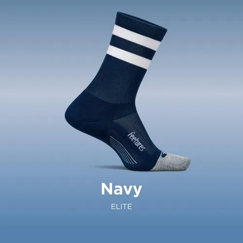 Vista 52 de Feetures Elite Light Cushion Mini Crew Sock - Calcetines deportivos con compresión dirigida