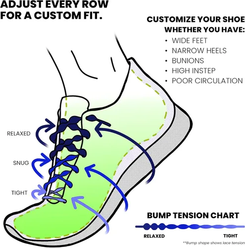 Vista 5 de Caterpy Run - The Ultimate Elastic No Tie Shoelaces for Adults and Kids