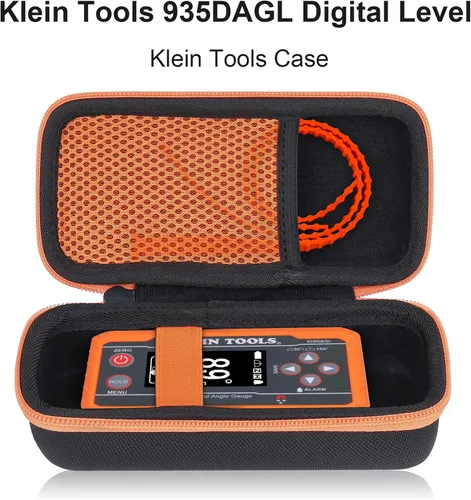 Vista 6 de Aenllosi Estuche rígido de transporte compatible con Klein Tools 935DAGL nivel digital (para Klein Tools 935DAGL)