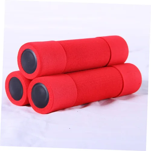 Vista 4 de Toyvian 2 mancuernas cubiertas de espuma para mujer, cómodas y antideslizantes, pesas de mano para tonificar los brazos, equipo de ejercicio en casa