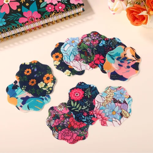 Vista 3 de 25 calcomanías de sensor para Libre 2/3, patrón de flores y cubiertas de sensor, parches adhesivos impermeables para sobreparche, accesorios