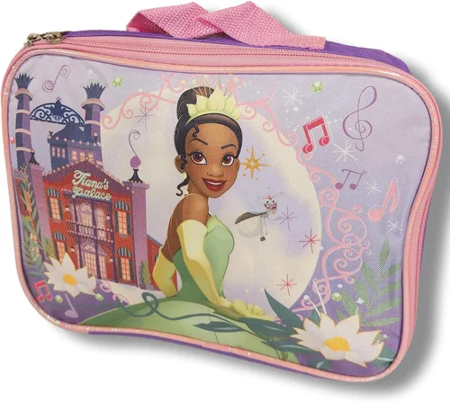 Vista 6 de Ruz Princess Tiana - Mochila de 16 pulgadas con lonchera desmontable para niña