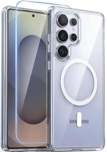 Vista 54 de Funda transparente para Samsung S23 5G, funda protectora de silicona transparente a prueba de golpes, funda protectora de TPU transparente