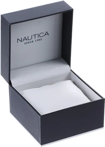 Vista 3 de Nautica - Reloj de cuarzo para hombre de resina de silicona