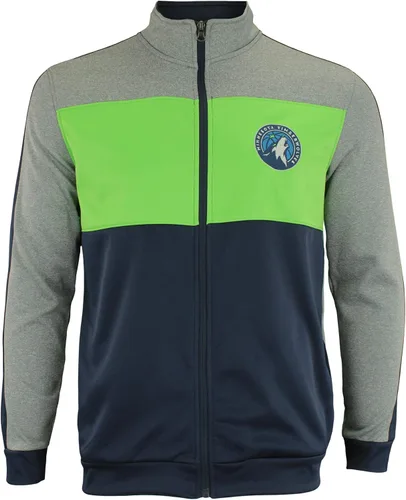 Vista 16 de Outerstuff NBA Youth Boys (8-20) Chaqueta de rayas con cremallera completa Atlanta Hawks