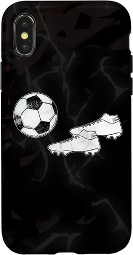 Vista 5 de iPhone 16 Balón de fútbol y zapatos Cool Football Sport Jugadores Equipo Caja de regalo