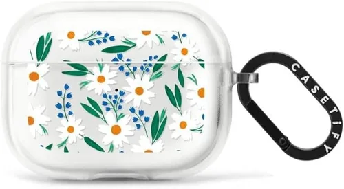 Vista 3 de CASETiFY Impact Airpods Pro (3ª) - Funda con anillo, color negro