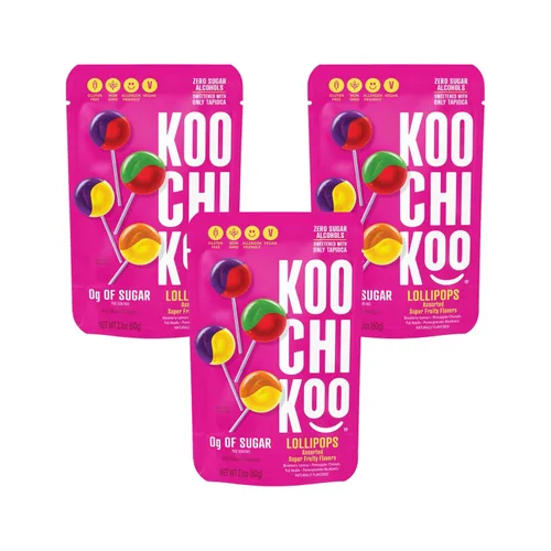 Vista 10 de Koochikoo Paletas sin azúcar, 2.1 onzas (paquete de 2)