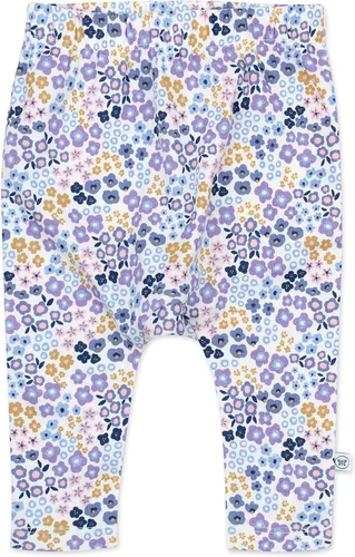 Vista 2 de HonestBaby Pantalones harén de algodón orgánico para niñas, paquete múltiple