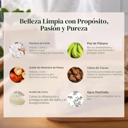 Vista 3 de era of nature El mejor jabón negro africano orgánico crudo, para pieles secas y condiciones de piel. Ingredientes puros y naturales, importados