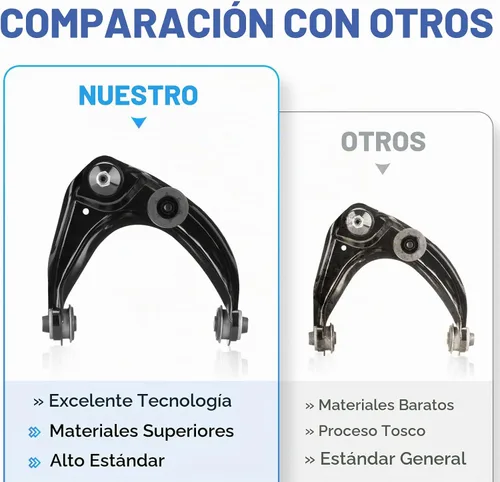 Vista 6 de Brazo de control superior delantero con kit de suapensión de rótula para Mazda 6 2003-2008, Lincoln MKZ 2007-2012, Lincoln Zephyr 2006-2011, Mercury