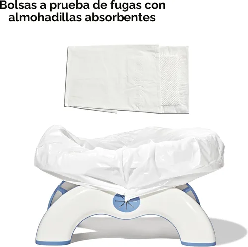 Vista 3 de Bolsas de relleno OXO Tot 2 en 1 Go Potty, 30 unidades.