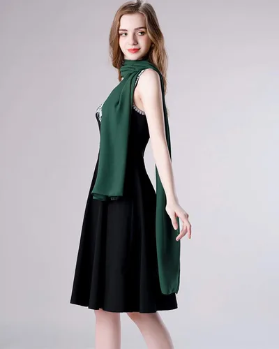 Vista 49 de Chales/mantones de gasa suave para vestidos, accesorios de mujer
